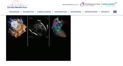 Desktop Screenshot of kardiologie-review.ch